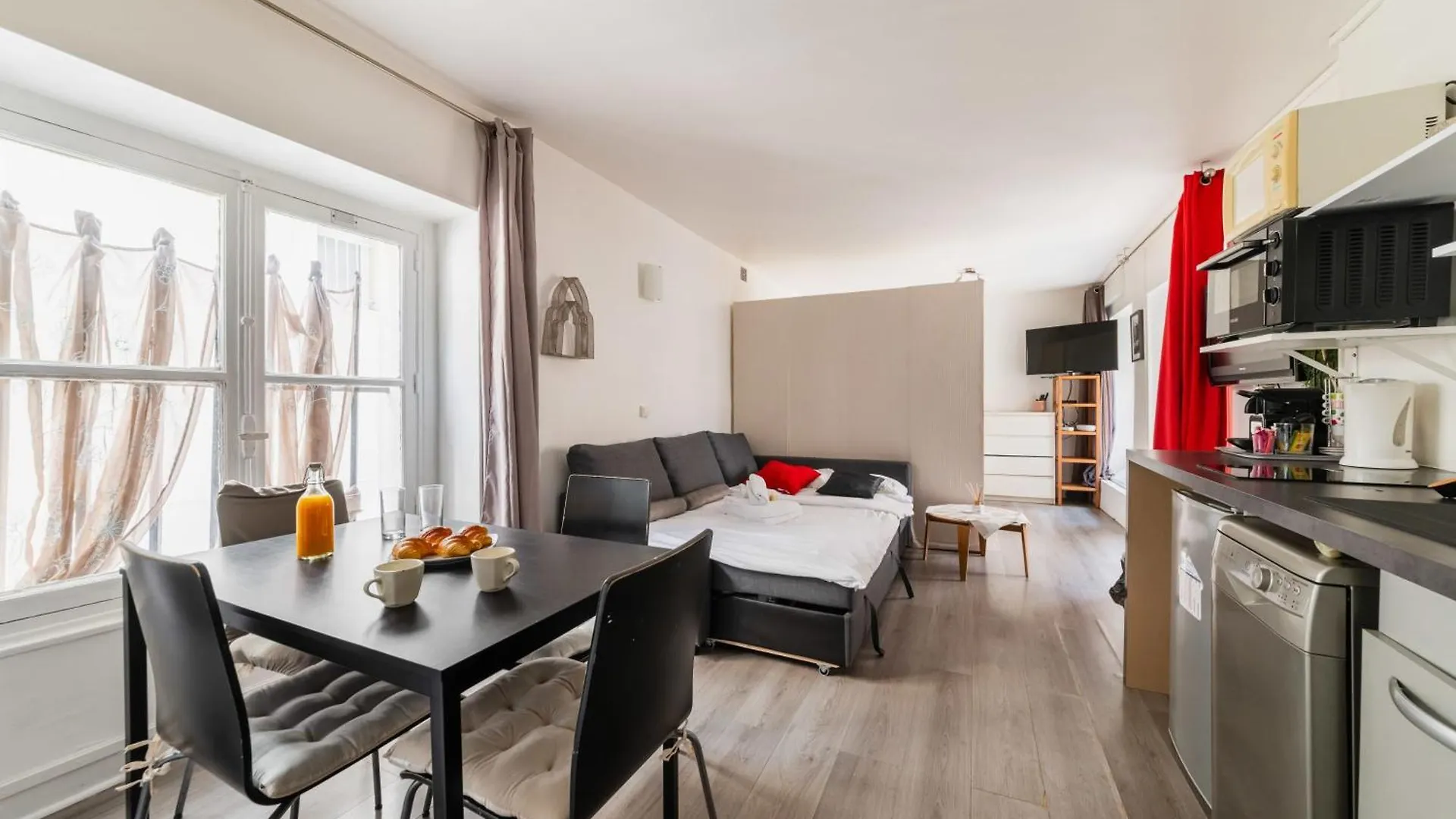 Appartement Grand Studio Fonctionnel Republique - Paris 10